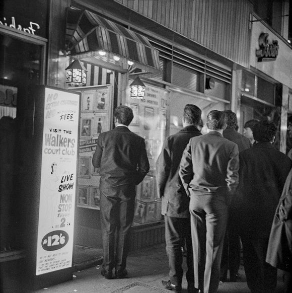 Soho at night; 1964