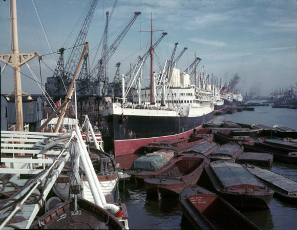 RMS Rangitiki in port: 20th century