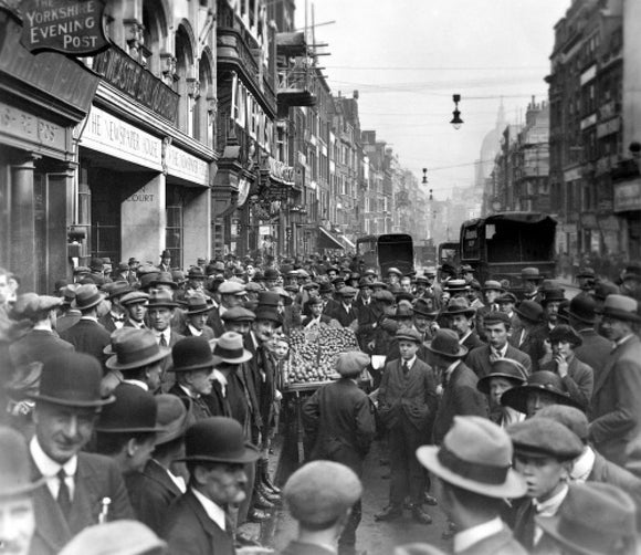 Fleet Street, looking East: 20th century