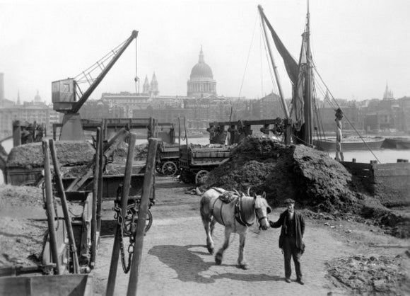 Greenmoor Wharf rubbish depot, Bankside: 20th century