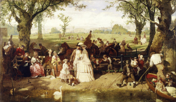 A Summer Day in Hyde Park: 1858