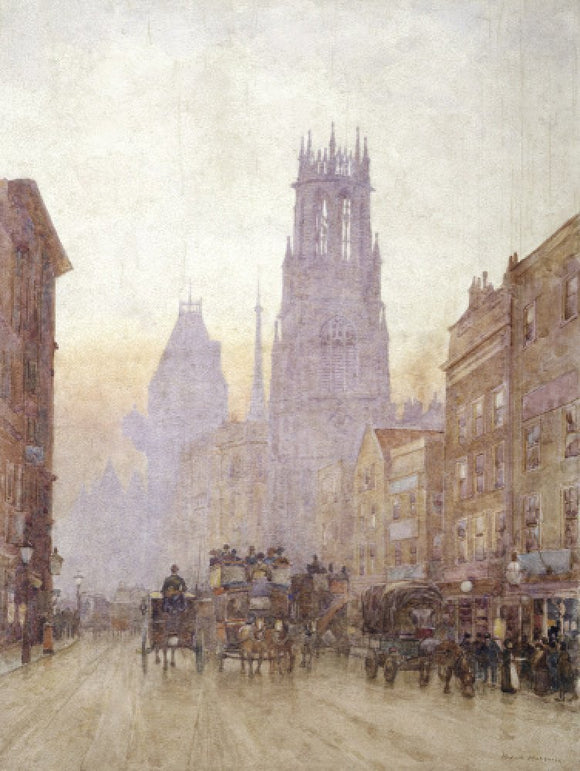 Fleet Street looking West: 19th century