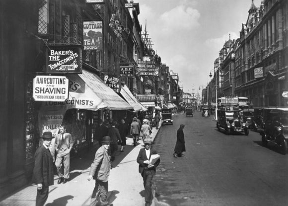 Strand, looking east: 20th century