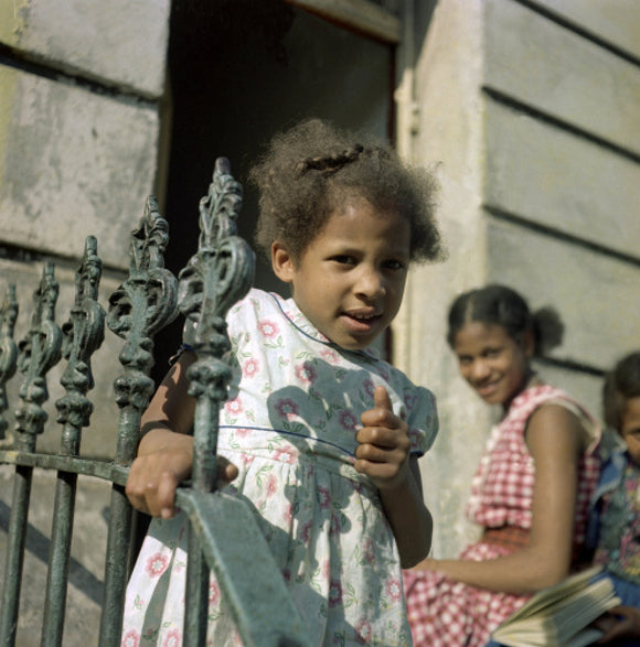 A young girl Notting Hill Gate: 1960