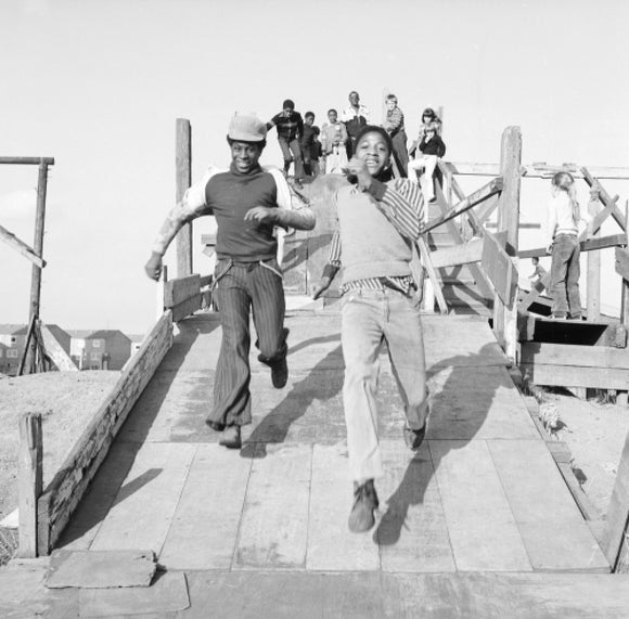 Hackney Marshes adventure playground: 1978