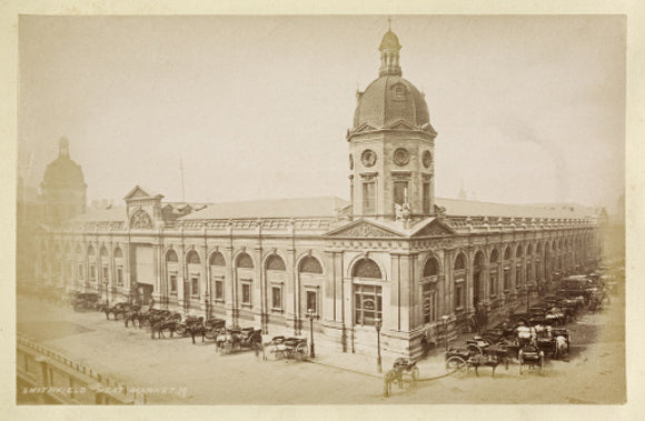 Smithfield Meat market; c.1880